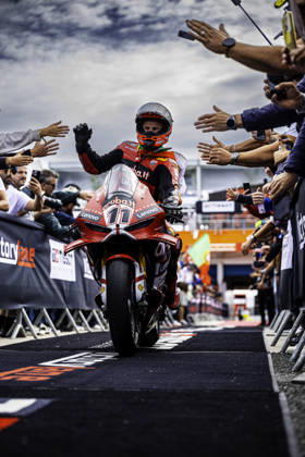 October 11, 2026, Cascais, Lisbon, Portugal: Nicolo Bulega of Aruba.It Racing - Ducati in action during the Tissot Superpole Race of the FIM Superbike World Championship, WM, Weltmeisterschaft at Circuito Estoril on October 11, 2026 in Cascais, Portugal. Cascais Portugal - ZUMAr200 20261011_zsp_r200_032 Copyright: xNunoxReisinhox