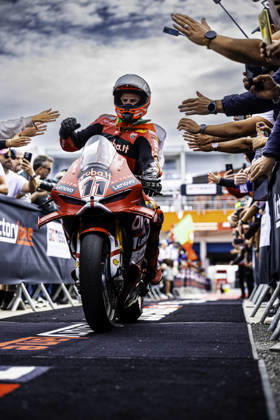 October 11, 2026, Cascais, Lisbon, Portugal: Nicolo Bulega of Aruba.It Racing - Ducati in action during the Tissot Superpole Race of the FIM Superbike World Championship, WM, Weltmeisterschaft at Circuito Estoril on October 11, 2026 in Cascais, Portugal. Cascais Portugal - ZUMAr200 20261011_zsp_r200_033 Copyright: xNunoxReisinhox