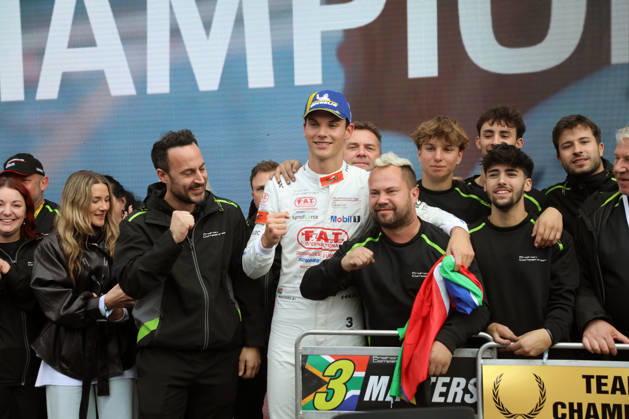 Porsche Sixt Carrera Cup Deutschland Finale Hockenheimring 09. - 11. Oktober 2026 Porsche Sixt Carrera Cup Deutschland Finale Hockenheimring 09. - 11. Oktober 2026 Rennen Sonntag Im Bild: Keagan Masters (RSA) Porsche Sixt Carrera Cup Champion 2026 Copyright: xBEAUTIFULxSPORTS Bernhardtx
