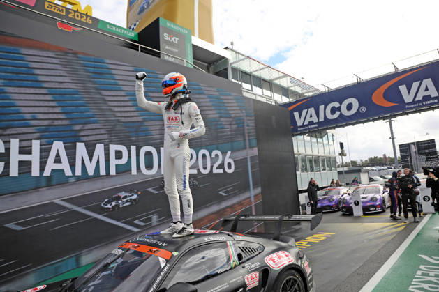 Porsche Sixt Carrera Cup Deutschland Finale Hockenheimring 09. - 11. Oktober 2026 Porsche Sixt Carrera Cup Deutschland Finale Hockenheimring 09. - 11. Oktober 2026 Rennen Sonntag Im Bild: Keagan Masters (RSA) Porsche Sixt Carrera Cup Champion 2026 Copyright: xBEAUTIFULxSPORTS Bernhardtx