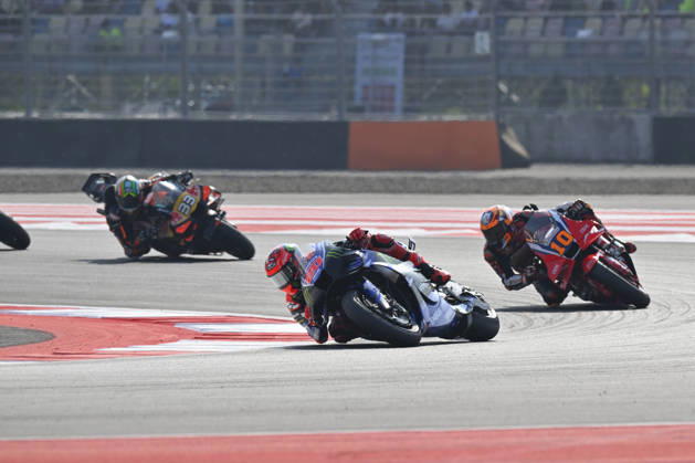MOTO - MOTO GP - GRAND PRIX OF INDONESIA 2026 20 QUARTARARO Fabio (fra), Monster Energy Yamaha MotoGP Team, Yamaha YZR-M1, action with 10 MARINI Luca (ita), Honda HRC Castrol, Honda RC213V during the 2026 MotoGP Pertamina Grand Prix of Indonesia on the Mandalika circuit from October 9 to 11, at West Nusa Tenggara, Indonesia - West Nusa TenggaraIndonesia  Copyright: xGIGIxSOLDANOx