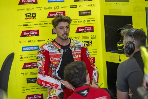 MOTO - MOTO GP - GRAND PRIX OF INDONESIA 2026 DI GIANNANTONIO Fabio (ita), Pertamina Enduro VR46 Racing Team, Ducati Desmosedici GP26, portrait during the 2026 MotoGP Pertamina Grand Prix of Indonesia on the Mandalika circuit from October 9 to 11, at West Nusa Tenggara, Indonesia - West Nusa TenggaraIndonesia  Copyright: xGIGIxSOLDANOx