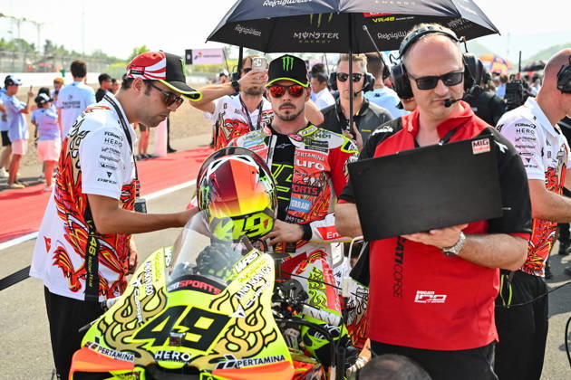 MOTO - MOTO GP - GRAND PRIX OF INDONESIA 2026 DI GIANNANTONIO Fabio (ita), Pertamina Enduro VR46 Racing Team, Ducati Desmosedici GP26, portrait, starting grid, grille de dÃ part during the 2026 MotoGP Pertamina Grand Prix of Indonesia on the Mandalika circuit from October 9 to 11, at West Nusa Tenggara, Indonesia - West Nusa TenggaraIndonesia  Copyright: xGIGIxSOLDANOx