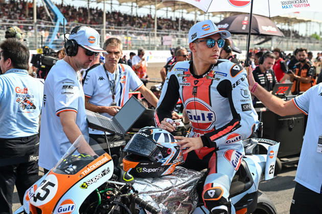 MOTO - MOTO GP - GRAND PRIX OF INDONESIA 2026 FERNANDEZ Raul (spa), Trackhouse MotoGP Team, Aprilia RS-GP26, portrait, starting grid, grille de dÃ part during the 2026 MotoGP Pertamina Grand Prix of Indonesia on the Mandalika circuit from October 9 to 11, at West Nusa Tenggara, Indonesia - West Nusa TenggaraIndonesia  Copyright: xGIGIxSOLDANOx
