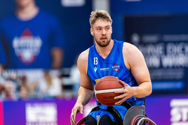 11.10.2026, GER, Rollstuhlbasketball, Maenner Frauen, Saison 26 27, Funke Cup, Hauptrunde, Thuringia Bulls - Spinto Muensterland Alexander Budde (Thuringia Bulls) 99189 Elxleben Fit-In Freizeitanlage Sporthal Thueringen Deutschland