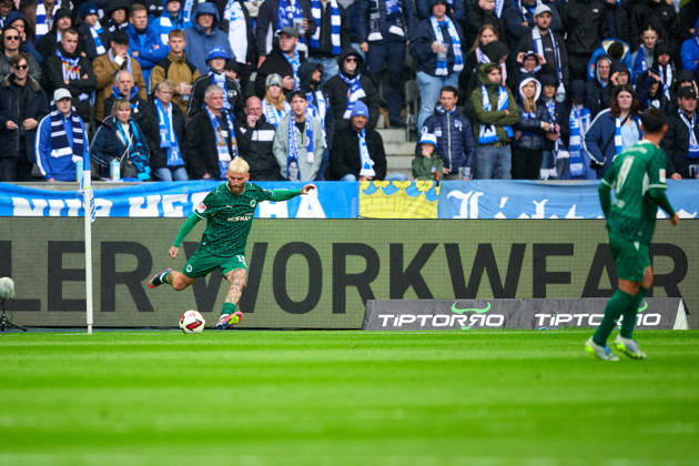 Ole Pohlmann (Greuther Fuerth, 10), GER, Hertha BSC vs. SPVGG Greuther Fuerth, 2. Bundesliga, Saison 2026 27, 07. Spieltag, 11.10.2026 (DFL REGULATIONS PROHIBIT ANY USE OF PHOTOGRAPHS AS IMAGE SEQUENCES AND OR QUASI - VIDEO). GER, Hertha BSC vs. SPVGG Greuther Fuerth, 2. Bundesliga, Saison 2026 27, 07. Spieltag, 11.10.2026 Berlin