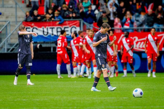 UTRECHT , 11-10-2026 , Stadion Galgenwaard , Season 2026 2027 , Dutch Eredivisie football , match between FC Utrecht and Willem II Tilburg , picture shows Utrecht - Willem II  x208164340x Copyright:
