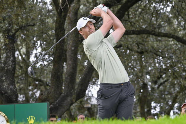 October 11, 2026, Madrid, Madrid, Spain: VICTOR PEREZ of France hits the ball off the tee during the Open de EspaoÂ±a presented by Madrid at Club de Campo Villa de Madrid on October 11, 2026 in Madrid, Spain. Open GOLF De Spain Presented By Madrid - 10.11.26 (Fourth Day)  - ZUMAc312 20261011_zsp_c312_056 Copyright: xOscarxManuelxSanchezx