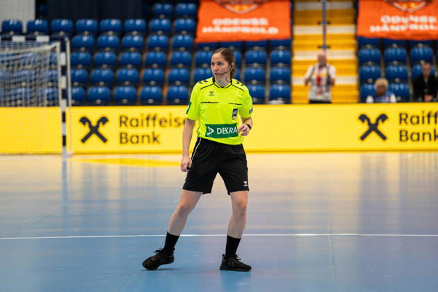 HSG Blomberg-Lippe (GER) vs. Odense Handbold (DEN), Handball, EHF Champions League Women, Gruppenphase, 11.10.2026, Saision 2026 2027, Lemgo Simona Raluca Stancu (Referee) Lemgo Phoenix Contact Arena Deutschland