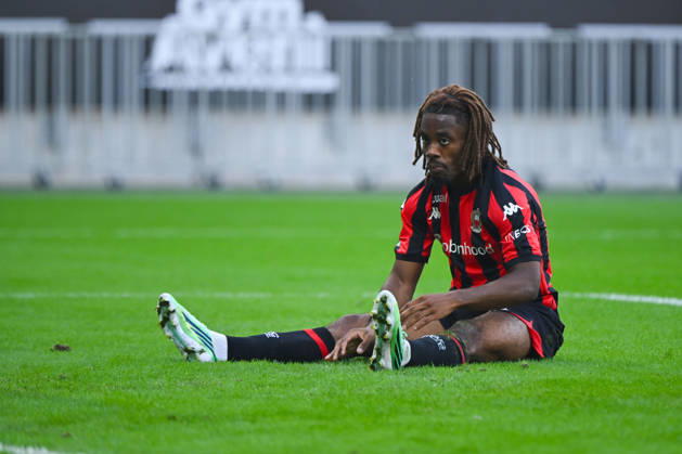 FOOTBALL : OGC Nice VS RC Strasbourg Alsace - Ligue 1 McDonald s - 11 10 2026 Elye Wahi (OGCN) - Ligue 1 McDonald™s match between OGC Nice and Racing Club de Strasbourg Alsace on October 11, 2026 at the Allianz Riviera Stadium in Nice. NiceFrance  Copyright: xWilliamxCannarellax