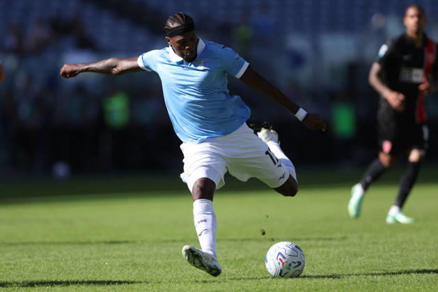 SOCCER - Serie A - SS Lazio vs. AC Monza Photo by IPA ABACAPRESS.COM89549573 - Rome, Italy — October 11, 2026: Nuno Albertino Varela Tavares (Defender) of Lazio scores a goal and celebrates with his teammates during the 2026–2027 Italian Serie A—Enilive Championship soccer match between SS Lazio and AC Monza at the Olympic Stadium in Rome. Rome Italy  Copyright: xIPAxSport ABACAx