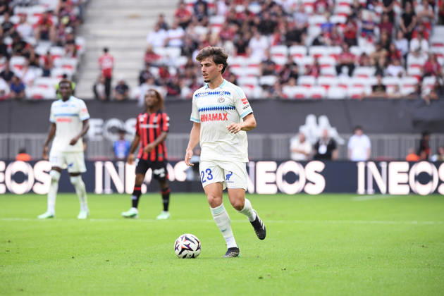 OGC Nice v RC Strasbourg Alsace - Ligue 1 McDonald s 2026 2027 Diogo SOUSA of RC Strasbourg during Ligue 1 McDonald s match between Nice and Strasbourg at Allianz Riviera Stadium on October 11, 2026 in Nice, France. Nice France  Copyright: xIconxSportx 776573383