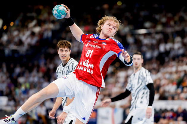 Kiel, 11. Oktober 2026 - Handball, 1. Bundesliga 2026 27, THW Kiel - Handball Club Hamburg: Martin Hovde (HC Hamburg, 81)