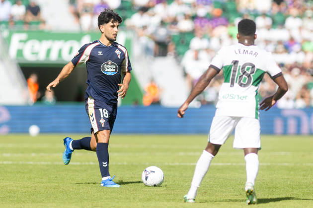 ESP: LaLiga EA Sports Elche CF v Celta Vigo Yoel Lago of Celta during LaLiga EA Sports match between Elche CF v Celta Vigo played at Martinez Valero Stadium, Elche on October 11 2026 in Spain Spain Soccer Copyright: xAgenciaxLOFx