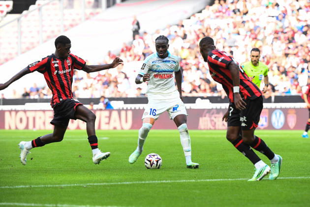 OGC Nice v RC Strasbourg Alsace - Ligue 1 McDonald s 2026 2027 Genesis ANTWI of RC Strasbourg during Ligue 1 McDonald s match between Nice and Strasbourg at Allianz Riviera Stadium on October 11, 2026 in Nice, France. Nice France  Copyright: xIconxSportx 776573383