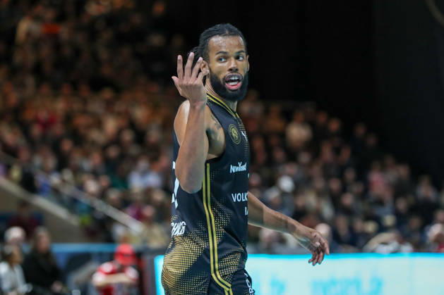 11.10.2026, xgox, Basketball - easyCredit BBL, Basketball Loewen Braunschweig - MHP RIESEN Ludwigsburg emspor, v.l. Chip Flanigan (Braunschweig, 30) Braunschweig