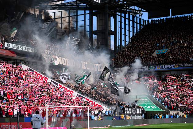 COLOGNE, GERMANY - 11 OCTOBER, 2026: - The Bundesliga match 1. FC Koeln vs. Borussia Moenchengladbach at RheinEnergieSTADION.  Copyright: xVitaliixKliuievx