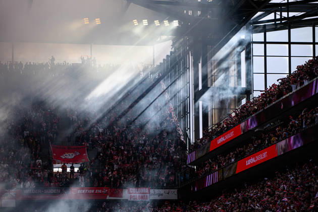 COLOGNE, GERMANY - 11 OCTOBER, 2026: - The Bundesliga match 1. FC Koeln vs. Borussia Moenchengladbach at RheinEnergieSTADION.  Copyright: xVitaliixKliuievx