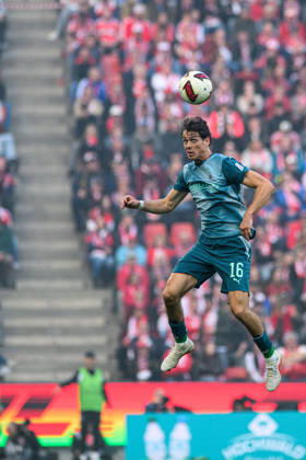 COLOGNE, GERMANY - 11 OCTOBER, 2026: Philipp Sander - The Bundesliga match 1. FC Koeln vs. Borussia Moenchengladbach at RheinEnergieSTADION.  Copyright: xVitaliixKliuievx