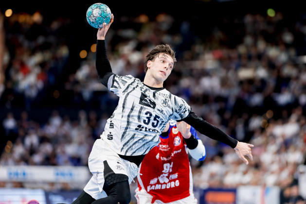 Kiel, 11. Oktober 2026 - Handball, 1. Bundesliga 2026 27, THW Kiel - Handball Club Hamburg: Domen Makuc (THW Kiel, 35)