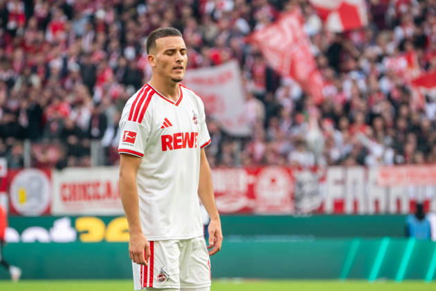 Deutschland: 1.Bundesliga 2026 2027, 5. Spieltag, 1.FC Köln vs Borussia Mönchengladbach, Sonntag, 11.10.2026 RheinEnergie-Stadion (Köln-Nordrhein-Westfalen): Said El Mala (1.FC Köln, 10) Frust Ärger Emotionen Traurig über vergebene Chance Köln RheinEnergier-Stadion, Köln Deutschland Copyright: xOrhanxHabashx
