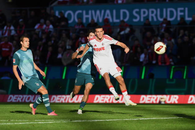 Said El Mala (1. FC Koeln) Tor zum 2:1 waehrend des Spiels der 1. Bundesliga zwischen 1. FC Koeln und Borussia Moenchengladbach, RheinEnergieStadion am 11. October 2026 in Koeln, Deutschland. (Foto von Ralf Treese DeFodi Images) +++ Said El Mala (1. FC Koeln) scores his team™s second goal during the Bundesliga match between 1. FC Koeln and Borussia Moenchengladbach at RheinEnergieStadion on October 11, 2026 in Cologne, Germany. (Photo by Ralf Treese DeFodi Images) DFB DFL REGULATIONS PROHIBIT ANY USE OF PHOTOGRAPHS AS IMAGE SEQUENCES AND OR QUASI-VIDEO. (Photo by Ralf Treese DeFodi Images) -