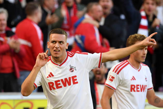 Said El Mala (1. FC Koeln) Torjubel, jubelt nach seinem Treffer zum 2:1 waehrend des Spiels der 1. Bundesliga zwischen 1. FC Koeln und Borussia Moenchengladbach, RheinEnergieStadion am 11. October 2026 in Koeln, Deutschland. (Foto von Ralf Treese DeFodi Images) +++ Said El Mala (1. FC Koeln) celebrates after scoring his team™s second goal during the Bundesliga match between 1. FC Koeln and Borussia Moenchengladbach at RheinEnergieStadion on October 11, 2026 in Cologne, Germany. (Photo by Ralf Treese DeFodi Images) DFB DFL REGULATIONS PROHIBIT ANY USE OF PHOTOGRAPHS AS IMAGE SEQUENCES AND OR QUASI-VIDEO. (Photo by Ralf Treese DeFodi Images) -