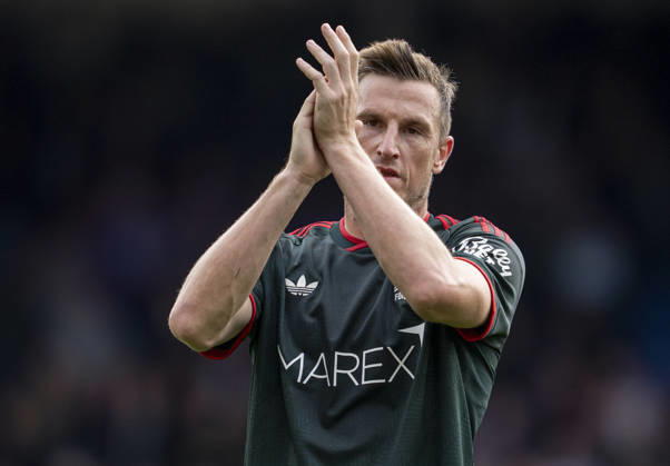 Crystal Palace v Nottingham Forest, Premier League, Football, Selhurst Park, London, UK - 11 Oct 2026 Liam Delap of Nottingham Forest applauds the supporters at full-time following the English Premier League match at Selhurst Park, London London Selhurst Park Greater London UK, UK NEWSPAPERS OUT Copyright: xBenjaminxGilbertx