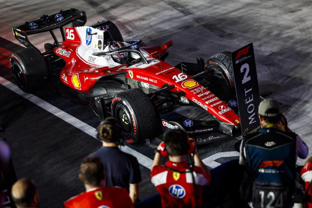 F1 - SINGAPORE GRAND PRIX 2026 16 LECLERC Charles (mco), Scuderia Ferrari SF-26, P2, parc fermÃ during the 2026 Formula 1 Singapore Grand Prix, 17th round of the 2026 Formula One World Championship, WM, Weltmeisterschaft from October 9 to 11, 2026 on the Marina Bay Street Circuit, in Singapore, Singapore - SingaporeSingapore  Copyright: xJulienxDelfossex