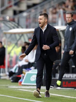 ROTTERDAM - Excelsior Rotterdam coach Ruben den Uil during the Dutch Eredivisie match between Excelsior and FC Groningen at Woudestein Stadium on October 11, 2026 in Rotterdam, the Netherlands. BAS CZERWINSKI ANP Eredivisie 2026 27 xVIxANPxSportx xxANPxIVx 572141670 originalFilename: 572141670.jpg