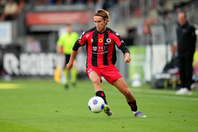 Eredivisie: Excelsior Rotterdam v FC Groningen Rotterdam - Agust Orri Thorsteinsson of Excelsior Rotterdam dribbles during the eight competition round of the 2026 2027 Eredivisie season. The match is set between Excelsior Rotterdam and FC Groningen at Stadion Woudestein on 11 October 2026 in Rotterdam, Netherlands. (Hero Images Yannick Verhoeven) Copyright: xYannickxVerhoevenx