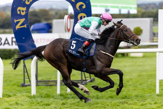 REPRO FREE *PRESS RELEASE NO REPRODUCTION FEE* EDITORIAL USE ONLY October Weekend Meeting 2026, Naas Racecourse, Kildare 11 10 2026 Colin Keane on Abbotsford wins The Colm White Bookmaker Beggar s End Handicap Colin Keane on Abbotsford 11 10 2026  Copyright: xx MT2_3849_1