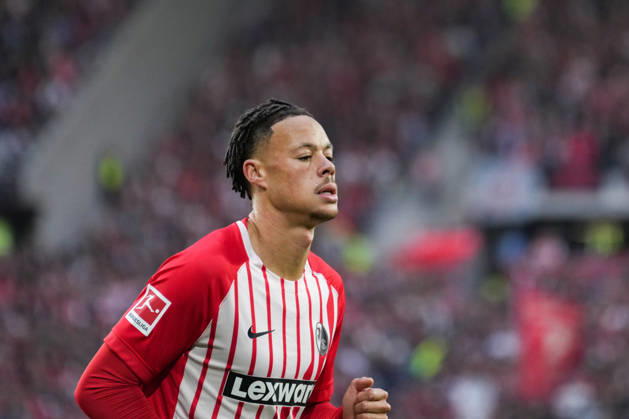 1. Bundesliga: SC Freiburg vs FC Schalke 04, 11.10.2026 Derry Scherhant (SC Freiburg, 7) 1. Bundesliga: SC Freiburg vs FC Schalke 04, Europa-Park-Stadion, 11.10.2026 DFB DFL REGULATIONS PROHIBIT ANY USE OF PHOTOGRAPHS AS IMAGE SEQUENCES AND OR QUASI-VIDEO. Copyright: xBEAUTIFULxSPORTS Boscox