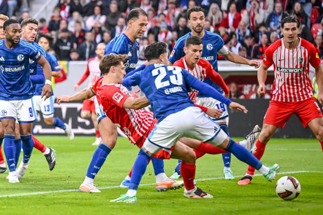 Maximilian Eggestein (SC Freiburg) Torschuss zum 1:0 waehrend des spiels der 1. Bundesliga zwischen Club Freiburg und FC Schalke 04, Europa-Park Stadion am 11. October 2026 in Freiburg im Breisgau, Deutschland. (Foto von Harry Langer DeFodi Images) +++ Maximilian Eggestein (SC Freiburg) scores his team s first goal during the Bundesliga match between Sport-Club Freiburg and FC Schalke 04 at Europa-Park Stadion on October 11, 2026 in Freiburg im Breisgau, Germany. (Photo by Harry Langer DeFodi Images) DFB DFL REGULATIONS PROHIBIT ANY USE OF PHOTOGRAPHS AS IMAGE SEQUENCES AND OR QUASI-VIDEO. (Photo by Harry Langer DeFodi Images) DFB DFL REGULATIONS PROHIBIT ANY USE OF PHOTOGRAPHS AS IMAGE SEQUENCES AND OR QUASI-VIDEO. -