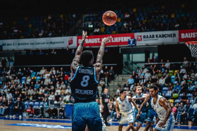 11.10.2026, xhfmx, Basketball easyCredit BBL Bundesliga, Frankfurt Skyliners - Veolia Towers Hamburg William Christmas (Skyliners Frankfurt) Frankfurt am Main