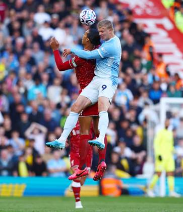 Erling Haaland of Manchester City and Virgil van Dijk of Liverpool Liverpool v Manchester City, Premier League, Football, Anfield, Liverpool, UK - 11 Oct 2026Liverpool Anfield United Kingdom EDITORIAL USE ONLY No use with unauthorised audio, video, data, fixture lists, club league logos or live services. Online in-match use limited to 120 images, no video emulation. No use in betting, games or single club league player publications. Copyright: xMattxWest Shutterstockx 17210728o