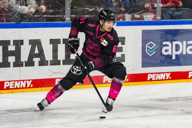 Eishockey Penny-DEL 8.Spieltag Kölner Haie - Nürnberg Ice Tigers am 11.10.2026 in der Lanxess Arena in Köln Markus Ljungh ( Köln ) Gemäß den Vorgaben der DEL Deutsche Eishockey Liga ist die Publikation und Weiterverwertung der Aufnahmen in elektronischen Medien und Endgeräten aller Art während des laufenden Spiels nicht zulässig.