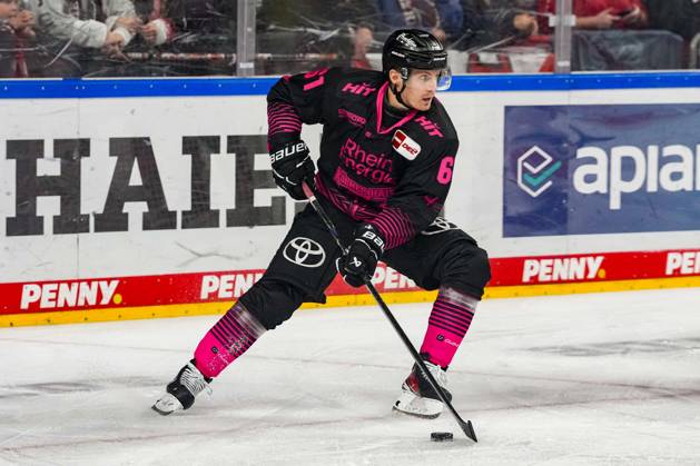 Eishockey Penny-DEL 8.Spieltag Kölner Haie - Nürnberg Ice Tigers am 11.10.2026 in der Lanxess Arena in Köln Markus Ljungh ( Köln ) Gemäß den Vorgaben der DEL Deutsche Eishockey Liga ist die Publikation und Weiterverwertung der Aufnahmen in elektronischen Medien und Endgeräten aller Art während des laufenden Spiels nicht zulässig.