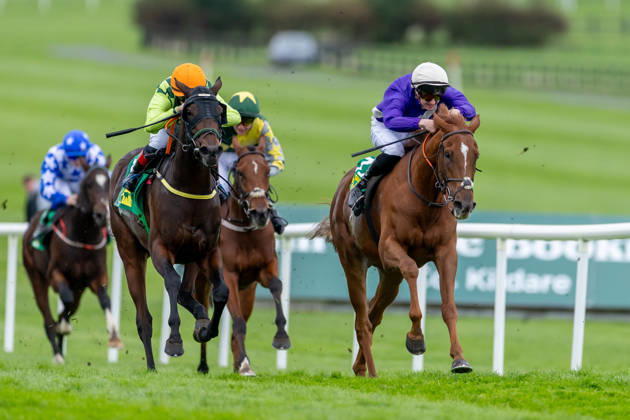 REPRO FREE *PRESS RELEASE NO REPRODUCTION FEE* EDITORIAL USE ONLY October Weekend Meeting 2026, Naas Racecourse, Kildare 11 10 2026 Jimmy Dalton on Pure Granite wins The TRM Calphormin - Strong Foundation, Strong Future Apprentice Handicap Jimmy Dalton on Pure Granite 11 10 2026  Copyright: xx 0U6A3727