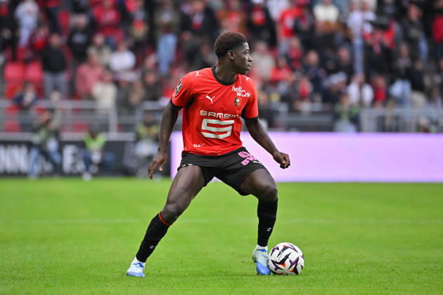 Stade Rennais FC v AJ Auxerre - Ligue 1 McDonald s 2026 2027 Mahamadou NAGIDA of Rennes during Ligue 1 McDonald s match between Rennes and Auxerre at Roazhon Park on October 11, 2026 in Rennes, France. Rennes France  Copyright: xIconxSportx 776573388