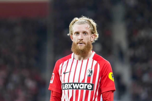 Niklas Beste (SC Freiburg, 19) , Deutschland, Fussball, 1. Bundesliga, 5.Spieltag, 2026 2027, SC Freiburg vs. FC Schalke 04, 11.10.2026, Europa-Park Stadion, Freiburg Freiburg Europa-Park Stadion Baden-Württemberg Deutschland Copyright: xArnexAmbergx