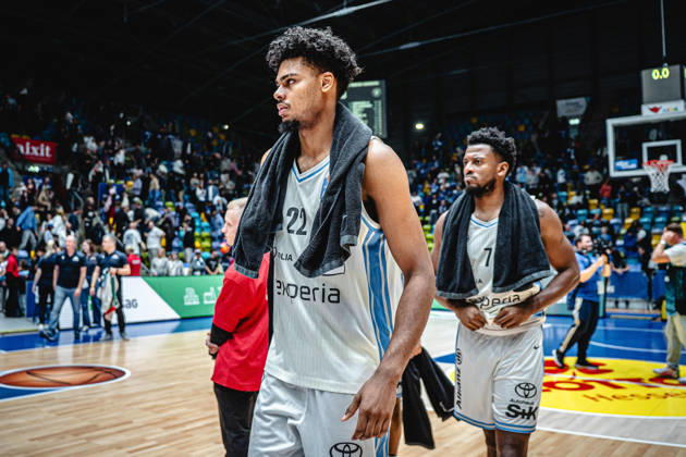 11.10.2026, xhfmx, Basketball easyCredit BBL Bundesliga, Frankfurt Skyliners - Veolia Towers Hamburg Nicolas Pavrette (Veolia Towers Hamburg) Frankfurt am Main