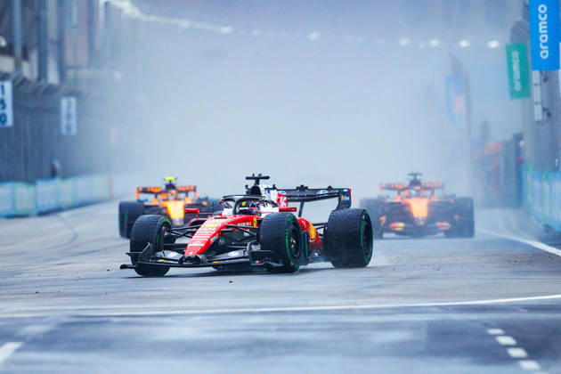 October 10, 2026, Singapore, Singapore: Charles Leclerc of Monaco drives the (16) Scuderia Ferrari HP SF-26 during the sprint race ahead of the F1 Grand Prix of Singapore at the Marina Bay Street Circuit. Formula 1, Singapore Grand Prix 2026, Saturday Sprint Race - 10 Oct 2026 - ZUMAs197 20261010_aaa_s197_1031 Copyright: xGeorgexHitchensx
