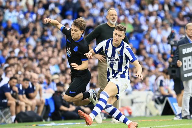 ESP: LaLiga EASports Real Sociedad - RC Deportivo La Coruna Luka Sucic of Real Sociedad during LaLiga EA Sports match between Real Sociedad - RC Deportivo played at Anoeta Stadium in Gipuzcoa on October 11, 2026 in Spain Spain Futbol Copyright: xAgenciaxLOFx