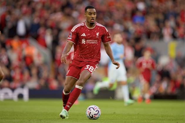 RECORD DATE NOT STATED Football - FA Premier League - Liverpool FC v Manchester City FC LIVERPOOL, ENGLAND - Sunday, October 11, 2026: Liverpool s Ryan Gravenberch during the FA Premier League match between Liverpool FC and Manchester City FC at Anfield. (Photo by David Rawcliffe Propaganda) LIVERPOOL Anfield MERSEYSIDE ENGLAND  Copyright: xDavidxRawcliffex 2026-10-11-Liverpool_v_Man_City-083