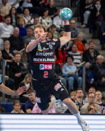 Frieder Bandlow (HC Erlangen, 02) GER, HC Erlangen vs. MT Melsungen, Handball, Opel Handball-Bundesliga, 8. Spieltag, Spielzeit 2026 2027, 11.10.2026 GER, HC Erlangen vs. MT Melsungen, Handball, Opel Handball-Bundesliga, 8. Spieltag, Spielzeit 2026 2027, 11.10.2026 Nuernberg Copyright: xEibner-Pressefoto ArdanxFuessmanx EP_AFN