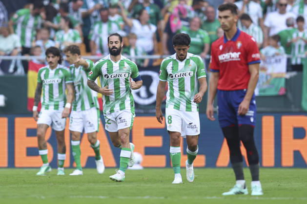 ESP: Real Betis - CA Osasuna. La Liga EA Sports. Matchday 8. Isco Alarcon of Real Betis during the La Liga EA Sports match between Real Betis and CA Osasuna played at La Cartuja Stadium on Oct 11, 2026 in Sevilla, Spain. kpng Copyright: xAntonioxPozox xPRESSINPHOTOx AP_2627_BET_OSA_008