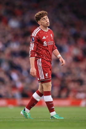 Liverpool v Manchester City 11th October 2026 - Premier League - Liverpool v Manchester City - Victor Munoz of Liverpool - Photo: Simon Stacpoole Offside. Liverpool UK Copyright: xSimonxStacpoolexOffside