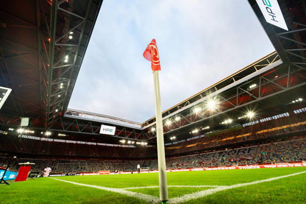 Deutschland: 3. Liga 2026 2027 Fortuna Düsseldorf vs. SC Verl 8. Spieltag 12.10.2026 Merkur Spiel-Arena (Nordrhein-Westfalen) Stadion, Gesamtansicht Überblick Copyright: xCelinaxLeiersx