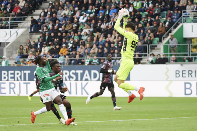 Brack Super League 2026 2027 FC St. Gallen 1879 vs. FC Lausanne St. Gallen, Schweiz St. Gallen, Schweiz, 11. Oktober 2026. Melvin Mastil während des Brack Super League Spiels FC St. Gallen 1879 gegen FC Lausanne-Sport in St. Gallen.